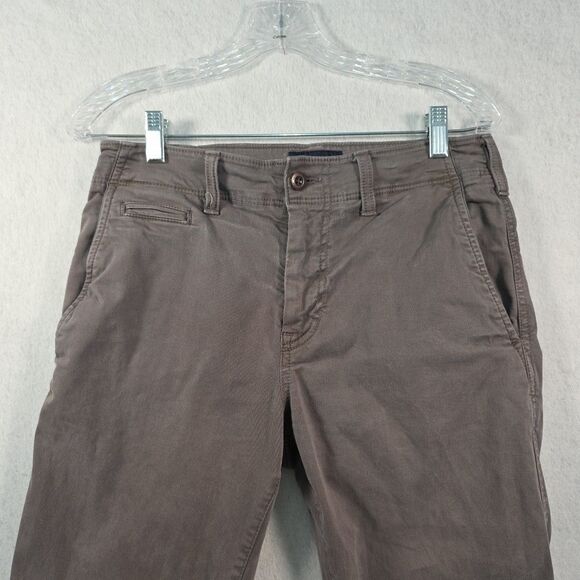 American Eagle Pants Extreme Flex Original Straight Men's 29x32 Chino Gray - Picture 3 of 10